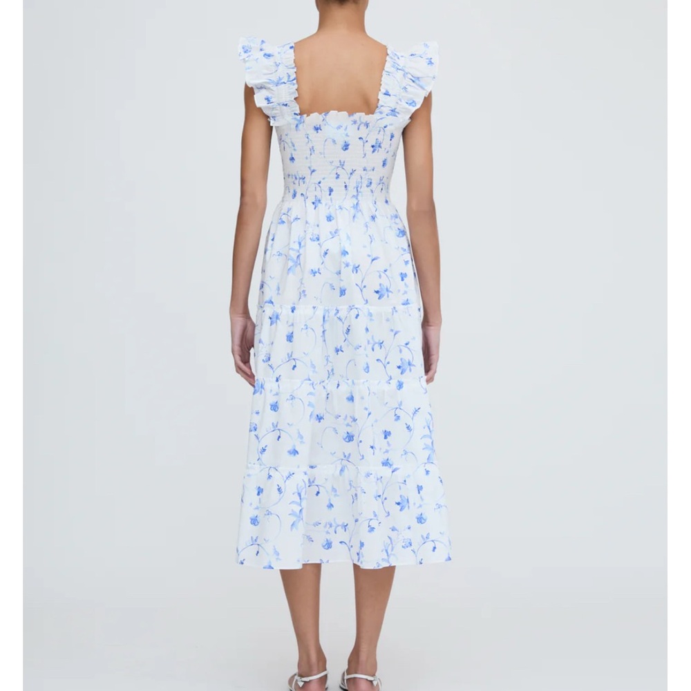 Hill House Blue Botanical Ellie Nap Dress - Picture 6 of 7
